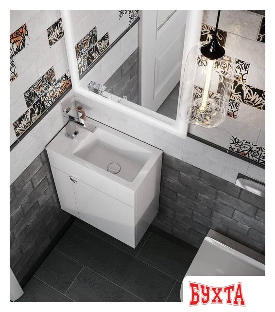 Умывальник Kerama Marazzi Lato 50 LA.wb.50 3