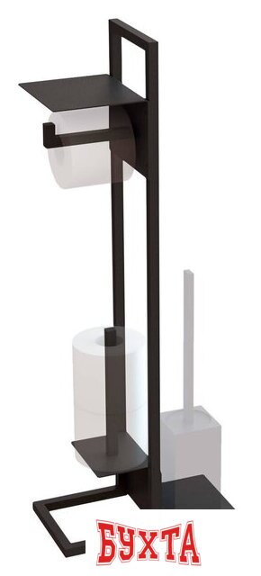 Держатель для туалетной бумаги и ершика Deante Mokko ADM N242