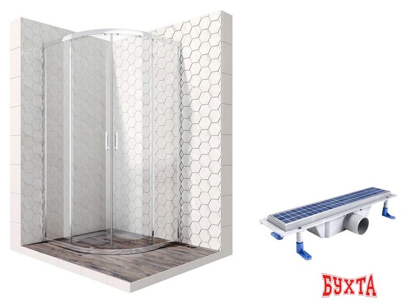 Душевой уголок Ambassador Set 14011104-ST1