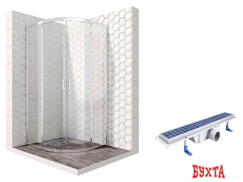 Душевой уголок Ambassador Set 14011105-ST4