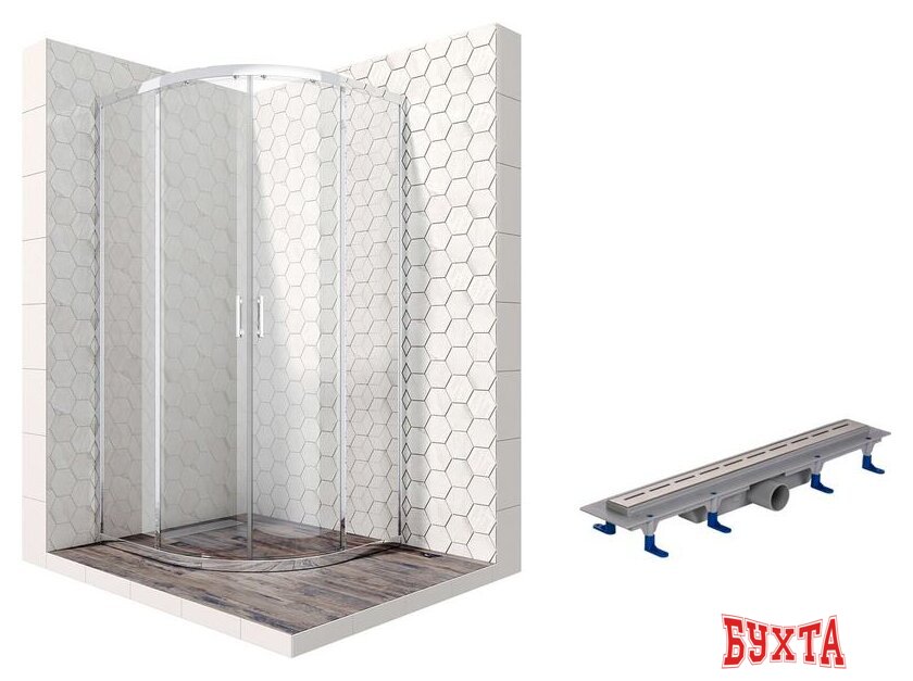 Душевой уголок Ambassador Set 14011105-ST8