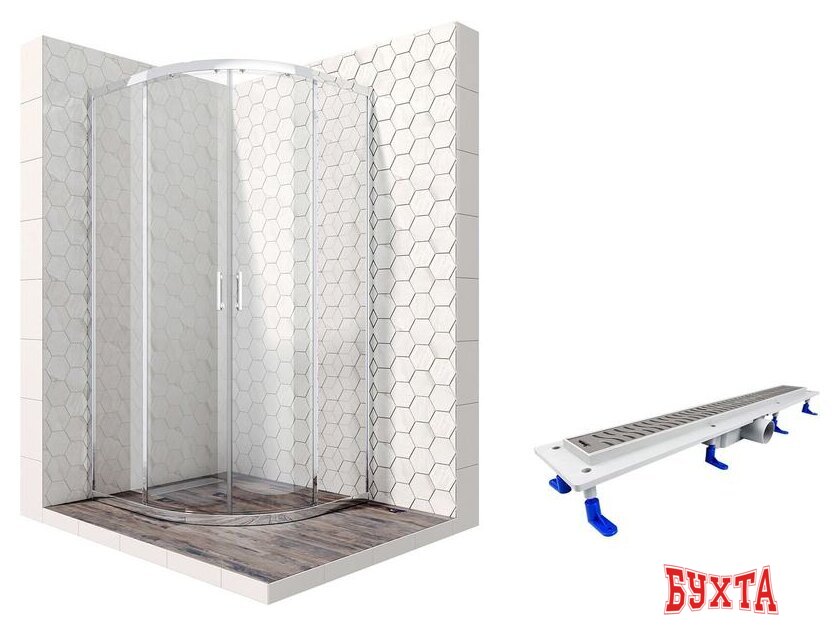 Душевой уголок Ambassador Set 14011105-ST11