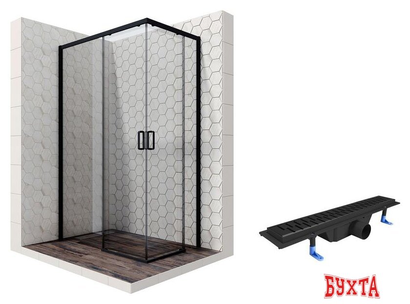 Душевой уголок Ambassador Set 11011205L-ST3