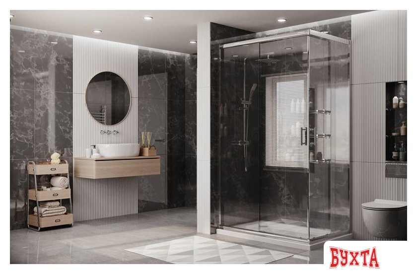 Душевой уголок Ambassador Set 14011101-ST7 2