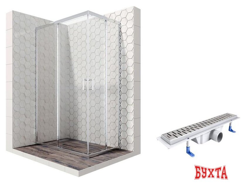 Душевой уголок Ambassador Set 14011101-ST5