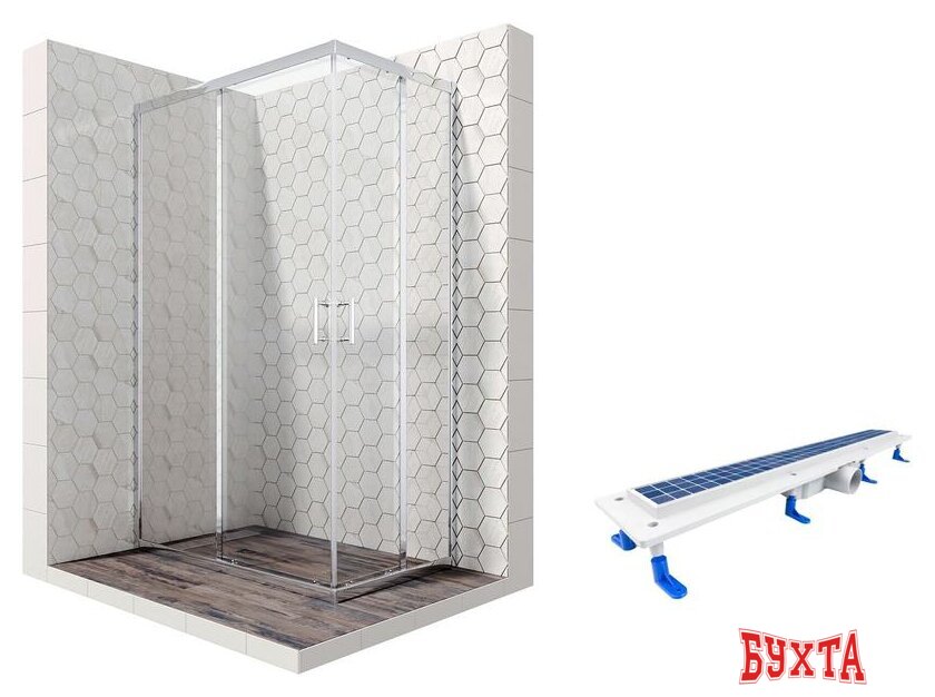 Душевой уголок Ambassador Set 14011101-ST12