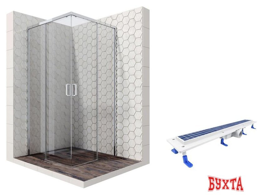 Душевой уголок Ambassador Set 11011105-ST1