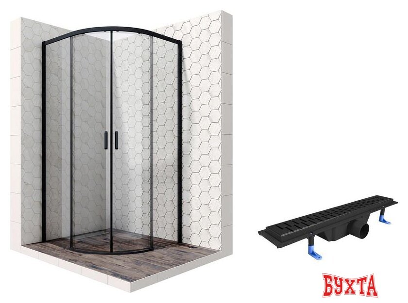 Душевой уголок Ambassador Set 11011201-ST3