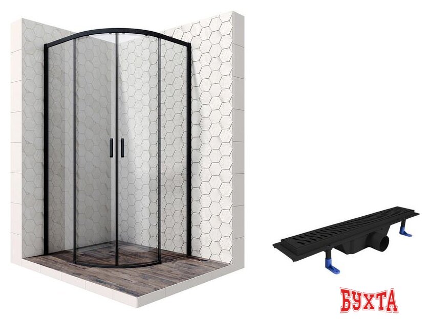 Душевой уголок Ambassador Set 11011202-ST4