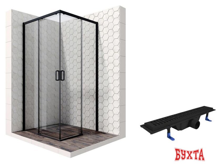 Душевой уголок Ambassador Set 11011204-ST4