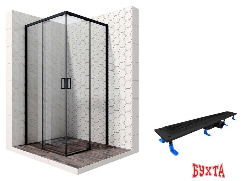 Душевой уголок Ambassador Set 11011203-ST9