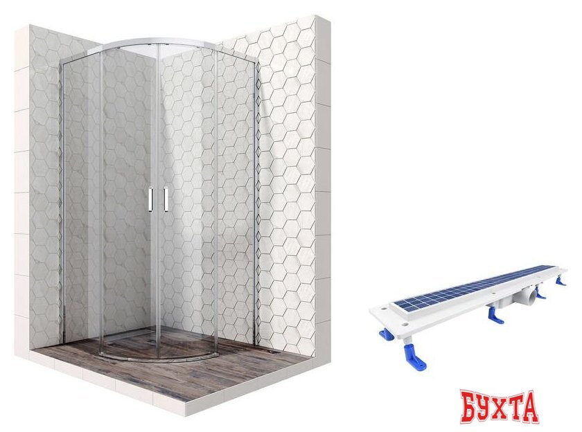 Душевой уголок Ambassador Set 11011101-ST1