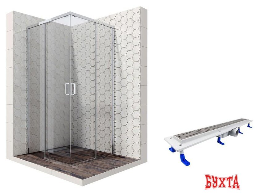 Душевой уголок Ambassador Set 11011104-ST3