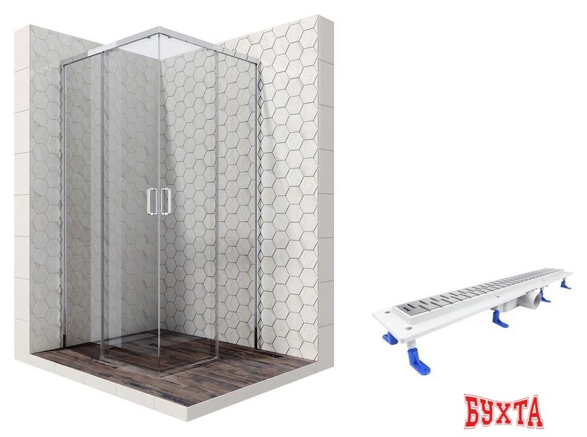 Душевой уголок Ambassador Set 11011104-ST5