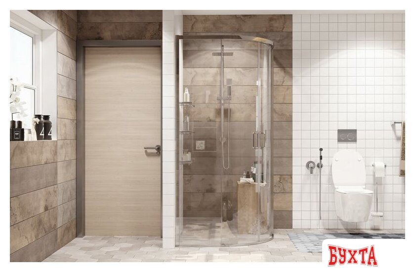 Душевой уголок Ambassador Queen 11011101 90х90 3