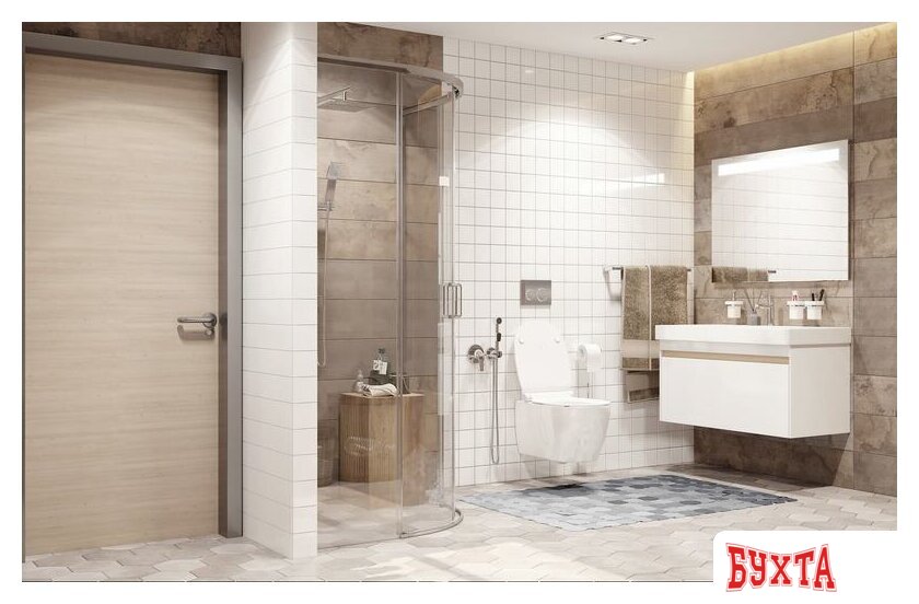 Душевой уголок Ambassador Queen 11011101 90х90 4