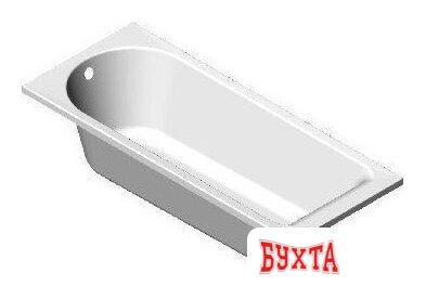 Ванна Bonito Home Bora 170x70 BH-BO-801-170/St (с ножками) 3