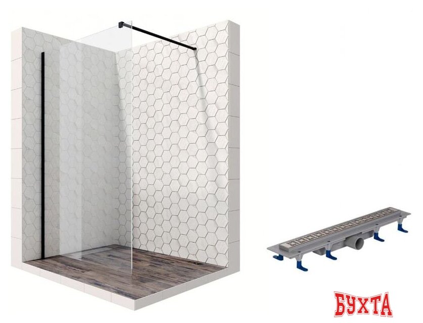 Душевая стенка Ambassador Set 15031110-ST6