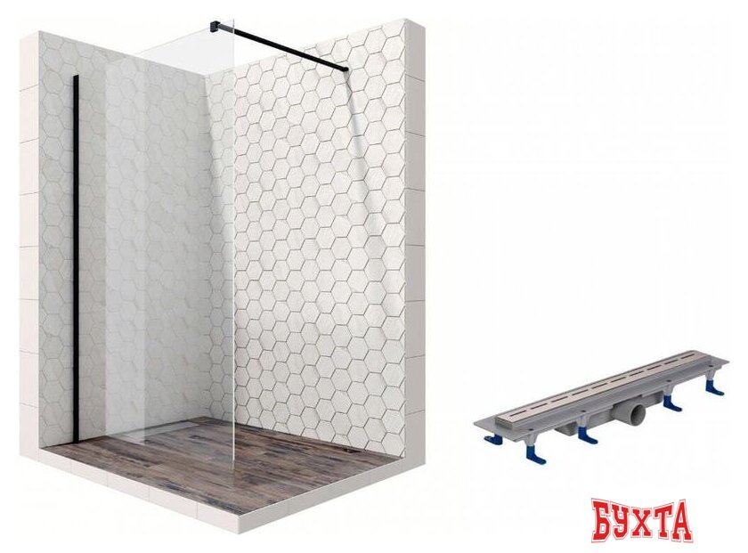 Душевая стенка Ambassador Set 15031110-ST8