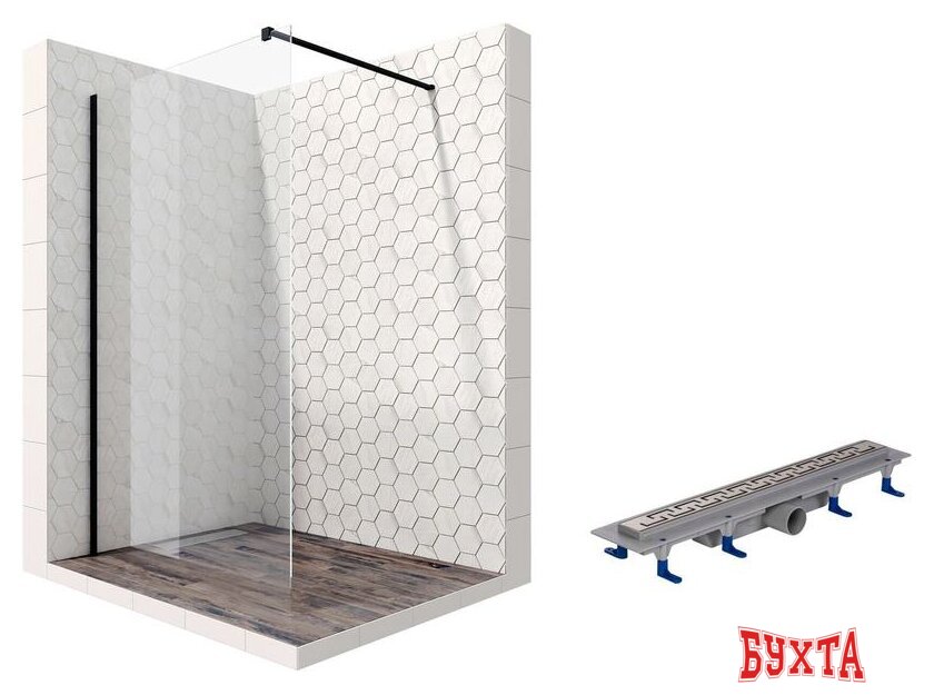 Душевая стенка Ambassador Set 15031111-ST6