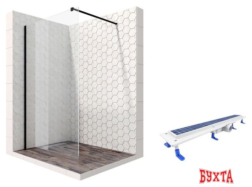 Душевая стенка Ambassador Set 15031110-ST12