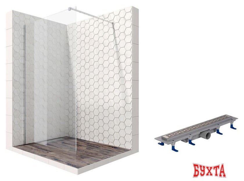 Душевая стенка Ambassador Set 15031103-ST7