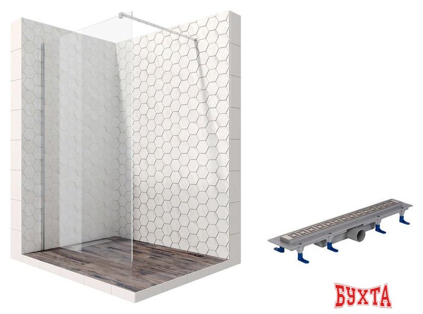 Душевая стенка Ambassador Set 15031104-ST7