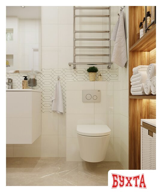 Инсталляция для унитаза Lavinia Boho Relfix 5 в 1 77010035 (хром пластик) 3