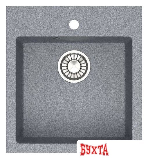 Кухонная мойка MARRBAXX Карельский камень модель 38/Q8 F038Q008 (серый/темно-серый)
