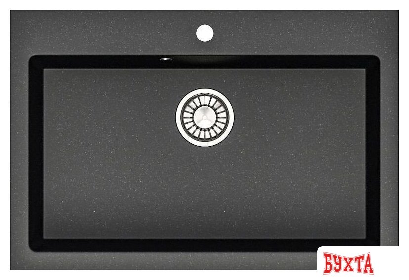 Кухонная мойка MARRBAXX Карельский камень модель 39/Q4 (черный)
