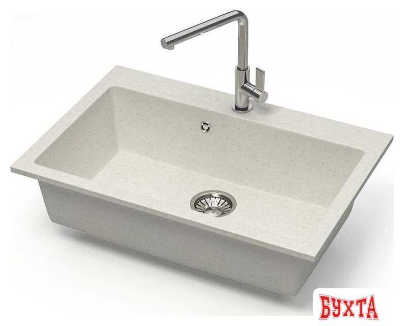 Кухонная мойка MARRBAXX Карельский камень модель 39/Q7 (хлопок) 2