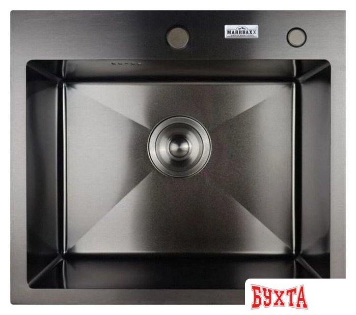 Кухонная мойка MARRBAXX B5040-R (стальной/нержавеющая сталь)