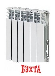 Алюминиевый радиатор Русский радиатор Корвет AL 500/100 (5 секций)