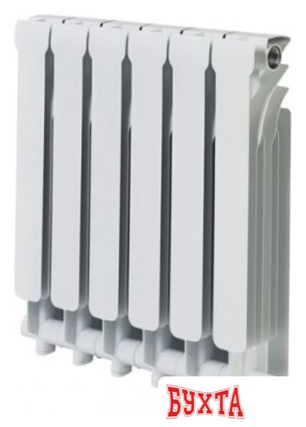 Алюминиевый радиатор Русский радиатор Корвет AL 500/100 (5 секций) 2