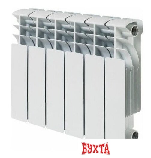 Алюминиевый радиатор Русский радиатор Корвет AL 350/100 (8 секций)