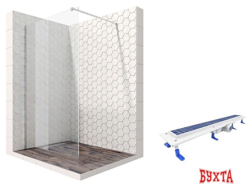 Душевая стенка Ambassador Set 15031103-ST12