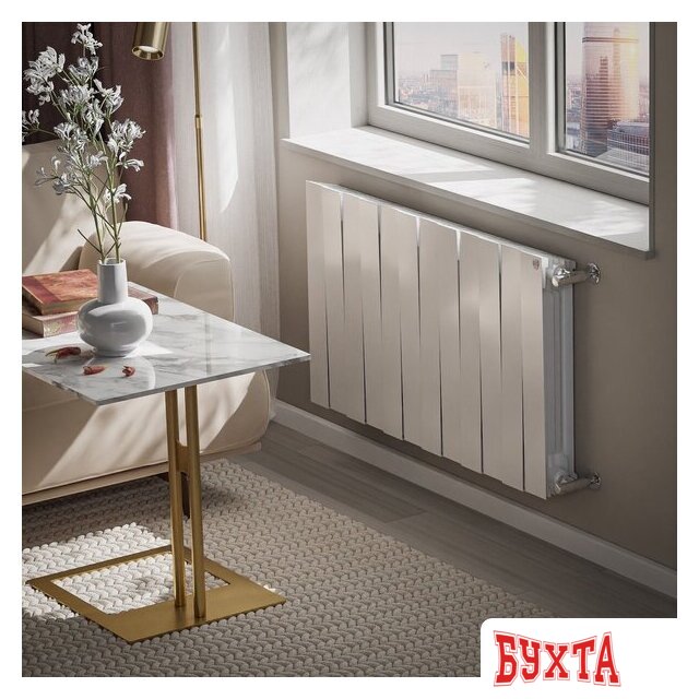 Биметаллический радиатор Royal Thermo PianoForte 500 Белый - 12 секций 5