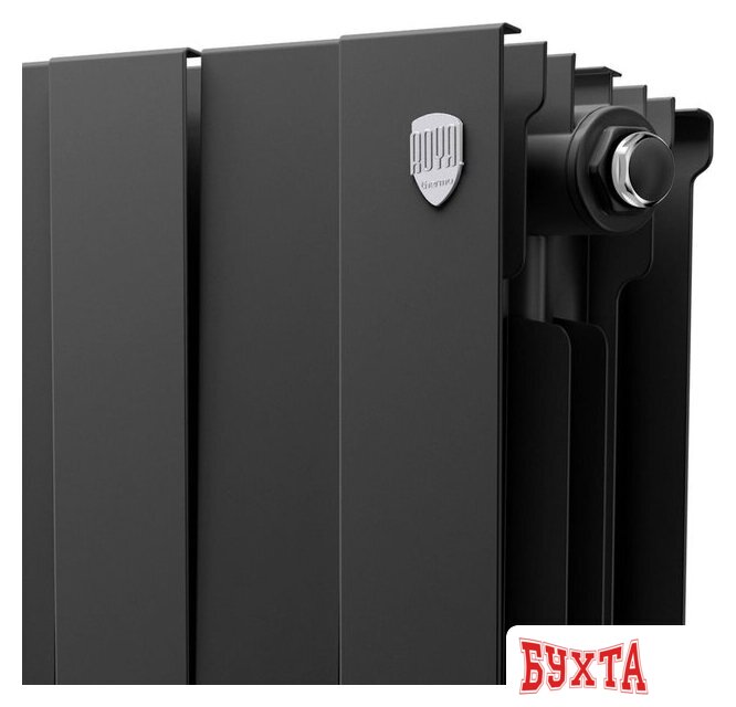 Биметаллический радиатор Royal Thermo PianoForte 500 Черный - 10 секций 4