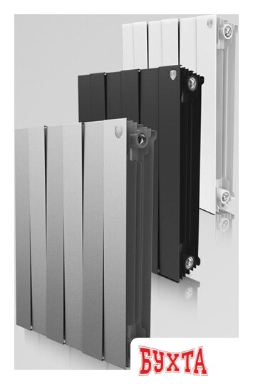 Биметаллический радиатор Royal Thermo PianoForte 500 Bianco Traffico (10 секций) 4