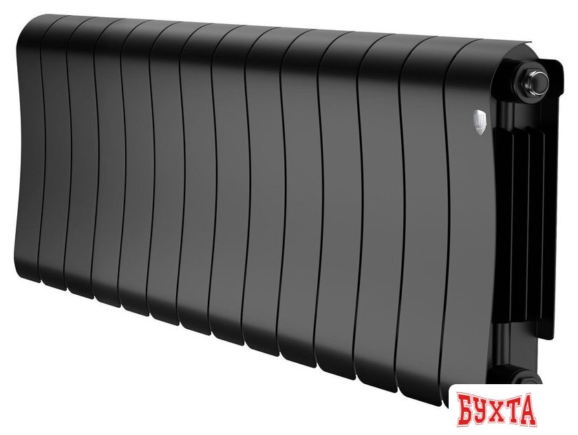Биметаллический радиатор Royal Thermo Infinity 300 Noir Sable - 14 секций
