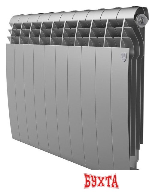 Биметаллический радиатор Royal Thermo Biliner B 500 Серебристый - 8 секций