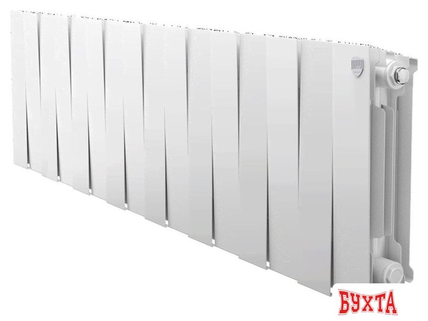 Биметаллический радиатор Royal Thermo PianoForte 300 Белый - 16 секций