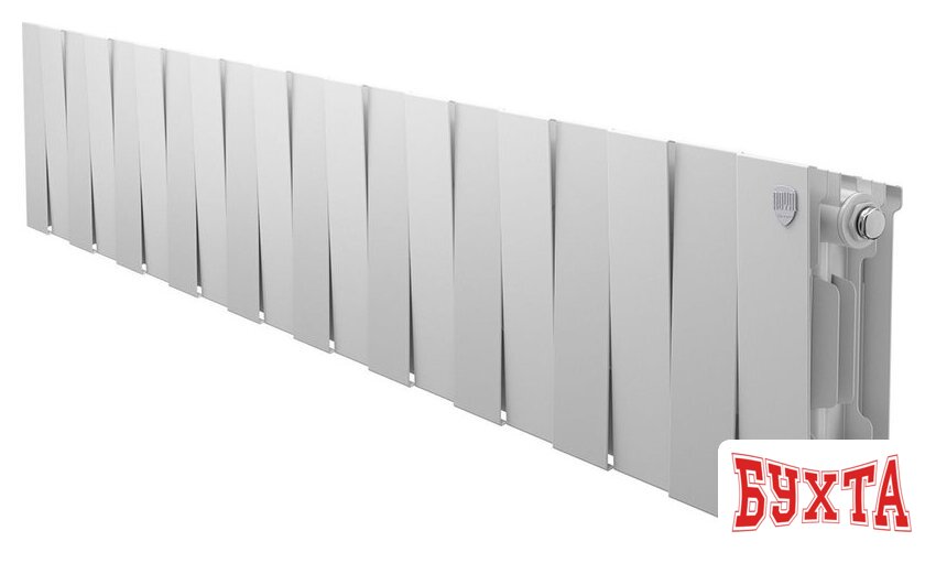 Биметаллический радиатор Royal Thermo PianoForte 200 Белый - 20 секций