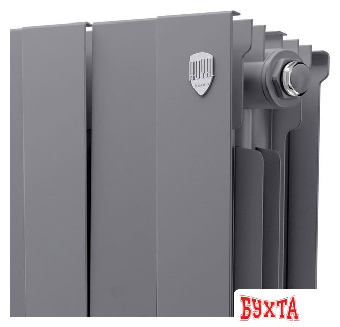 Биметаллический радиатор Royal Thermo PianoForte 200 Серебристый - 18 секций 4