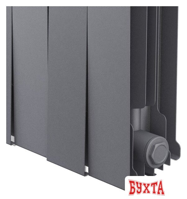 Биметаллический радиатор Royal Thermo PianoForte 200 Серебристый - 18 секций 5