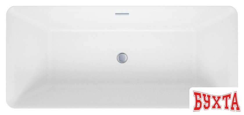 Ванна Wellsee Cute Twin S 168x75 23830101R (отдельностоящая ванна белый глянец, экран, ножки, сифон-автомат хром) 4