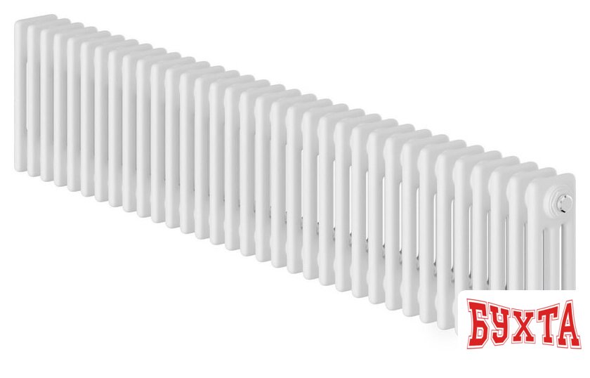 Стальной трубчатый радиатор Royal Thermo Insignia C3030 - 34 секций RAL9016