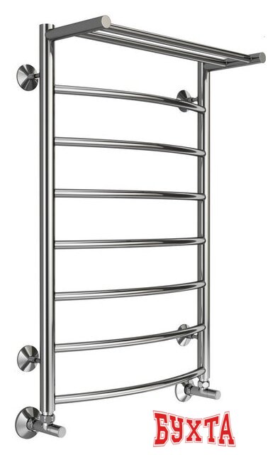 Полотенцесушитель TERMINUS Классик П8 500x800 с полкой (хром)