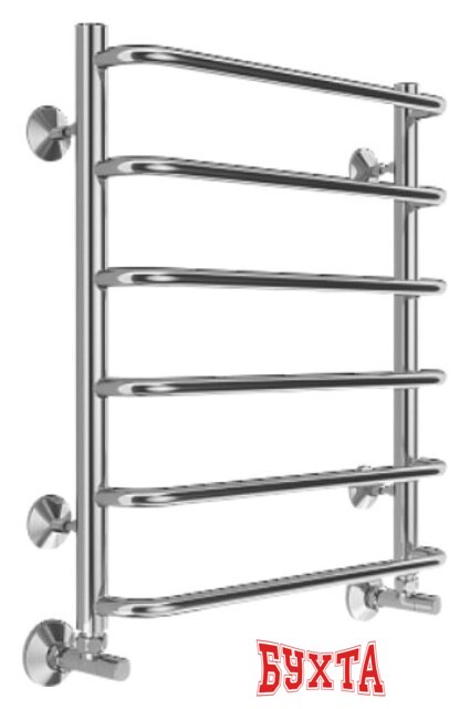 Полотенцесушитель TERMINUS Стандарт П6 500x600 нп (хром)