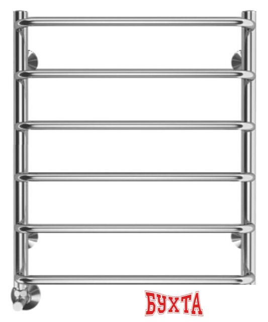 Полотенцесушитель TERMINUS Стандарт П6 500x600 нп (хром) 2